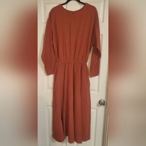 Vintage 1990s C M C Color Me Cotton Midi Dress ✨️